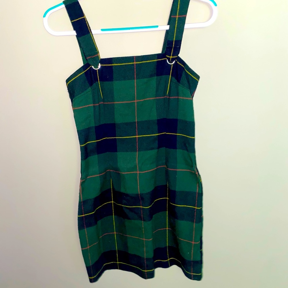 Plaid Mini Dress
